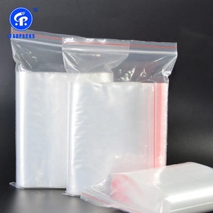 Eco-friendly Custom Printed Clear Zip Lock Small Plastic Bags For Drugs