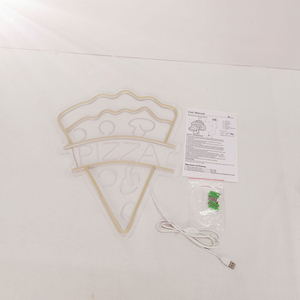 Letrero de Neón LED con Forma de Pizza, Decoración de Pared para Bodas, Dormitorios, Fiestas de Cumpleaños, Tiendas, Bares, Arte, Luz de Neón LED - Product Image 5
