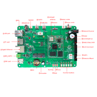HelperBoard A133, Placa de Desarrollo Android Integrada, Panel de Control Inteligente para el Hogar con Cuatro Núcleos Cortex A53, WiFi, Bluetooth para Automatización del Hogar