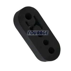 Universal 4 Holes EPDN Rubber Car Muffler Exhaust Hanger Bushing Insulator