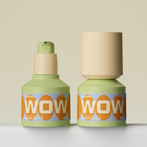 Flacon de sérum et lotion sous vide en PP de 25 ml à épaule inclinée avec bouchon double couche, emballage cosmétique en plastique personnalisé - Product Image 2