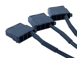 DC 5521 naar Triple Molex 4Pin Y Splitter Fan-kabel 12V Stabiele uitvoer voor Multi PC Desktop-koelventilatoren - Product Image 6