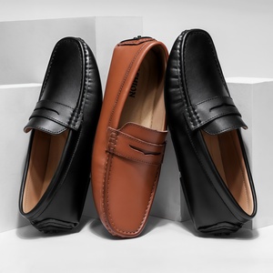 Mocassins de Conduite Respirants et Tendance pour Hommes, Grande Taille, Nouvelle Collection Printemps <span class=keywords><strong>2022</strong></span>, Style Rétro Décontracté, par un Designer de Luxe - Product Image 1