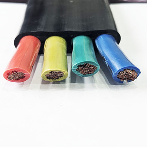 फ्लैट केबल yfb/yvfb केबल 3*35 + 1*10 yfb 3*16 मिमी 5*6 मिमी 4*25 मिमी लिफ्ट पावर कॉर्ड कस्टमाइज्ड क्रेन केबल - Product Image 1