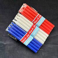 Bougie d'église en cire blanche 11g 45g, bâtonnets de cire de paraffine à combustion longue durée, bougies domestiques en gros