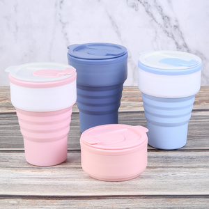 Taza plegable de silicona para beber al aire libre, taza de café Kean Cup10 de alta calidad, el mejor precio, 375Ml - Product Image 5