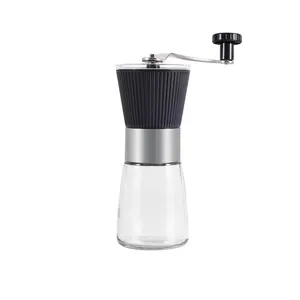 Coffee Grinder Manual Coffee Bean Grinder Hand Coffee Mill Ceramic Burrs Stainless Steel Pepper Nuts Pills Spice Machine Grinder