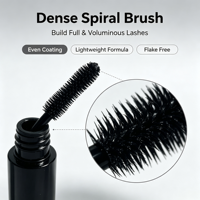 Mascara Volumisant OEM ODM, Épaississant, Courbant, Longue Tenue, Anti-Bavures, Maquillage des Yeux, Cosmétiques à Marque Privée