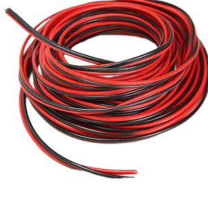 สายเคเบิล 2 ขา ขนาด 16 AWG สีแดงดำ สายหุ้มฉนวนซิลิโคน ทองแดงเคลือบดีบุก สายต่อพ่วงสำหรับสถานีไฟฟ้า 600V - Product Image 1
