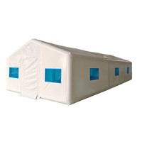 Tentes gonflables blanches portables de grande taille, tente gonflable géante pour événements en plein air