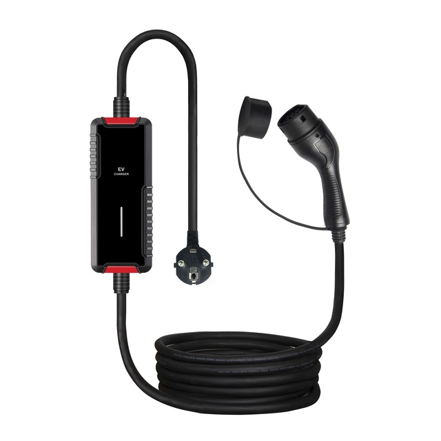 Factory Wholesale High Quality 16A 1 Phase AC Portable Home EV Charger Without Screen