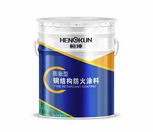 สีอะคริลิคทนไฟสารหน่วงไฟเคลือบของเหลวกันไฟสำหรับโครงสร้างคอนกรีตไม้เหล็ก - Product Image 2