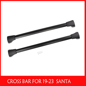 Barras transversales para portaequipajes de techo Santa Fe 19-23, material de aleación, soporte de techo para coche. - Product Image 5