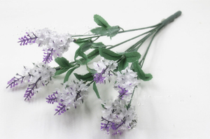 Bouquet de <span class=keywords><strong>plantes</strong></span> artificielles, 1 pièce, fausses fleurs <span class=keywords><strong>vertes</strong></span>, lavande, branches, pour <span class=keywords><strong>d</strong></span>écorer la maison - Product Image 4