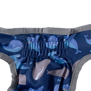 Bablonrabi XS XL ผ้าอ้อมสุนัขผ้าฝ้ายเป็นมิตรกับสิ่งแวดล้อมขายดีพิมพ์ลายทางสรีรวิทยาสุนัขหญิง - Product Image 5