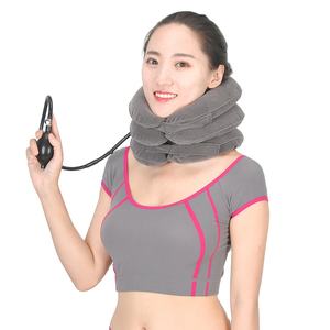 Civière de cou de nerf pincé réglable traitement de la douleur à domicile dispositif de Traction cervicale/équipement de rééducation du cou gonflable - Product Image 1