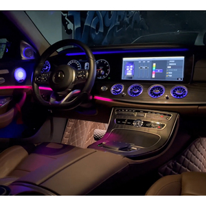 W213 Interior Upgrade Ambient <b>Light</b> forMercedes-Benz E-Class 2016-2023 <b>Accessories</b> LED Air Vent Door Speaker Cover Tweeter - Product Image 4