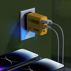 Caricatore Multiporta a Ricarica Rapida 240W, <span class=keywords><strong>2</strong></span> USB + 3 Type <span class=keywords><strong>C</strong></span>, Compatibile con iPhone 16/15 Pro, Adattatore con Tecnologia GaN - Product Image 6