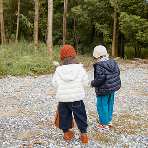 2025 automne hiver enfants <span class=keywords><strong>doudoune</strong></span> garçons et filles léger à capuche <span class=keywords><strong>doudoune</strong></span> - Product Image 4