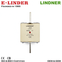 LINDNER Double Indicateur NH3 NT3 Fusible Taille 3 gG 315A 400A 500A 630A Certifié CE CB Neuf Basse Tension LV HRC Industriel
