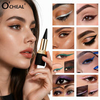 Crayon Eyeliner Imperméable Rétractable Kajal Marron Noir Bleu 8 Couleurs Marque Privée Maquillage Longue Durée pour les Yeux