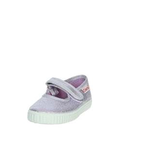 Ballerines lilas pour filles Cienta, chaussures plates avec fermeture Velcro pour enfants - Product Image 6