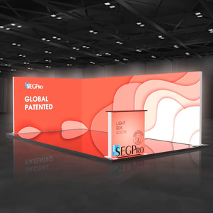 जिओंगचांग पोर्टेबल फास्ट इंस्टॉल कपड़े विज्ञापन प्रकाश बॉक्स के नेतृत्व में प्रदर्शन प्रदर्शनी स्टैंड ग्राफिक व्यापार शो बूथ प्रदर्शन - Product Image 1