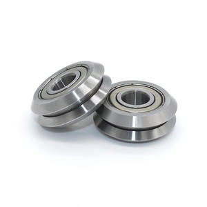 Guides linéaires tout métal de type W à haute capacité de charge, roulements à billes à gorge profonde non standard, roues de guidage pour équipements automatisés - Product Image 5