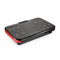 Plateforme vibrante verticale multifonction avec écran LED et télécommande, plateforme de fitness portable pour la maison, pour l'entraînement quotidien et le tonification