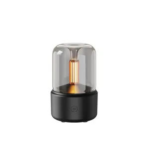 Vente en gros maison LED lumière 120ml capacité brume aromathérapie humidificateur diffuseurs d'arôme