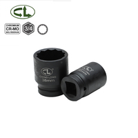 Clé dynamométrique robuste 3/4'' à 12 points 40CR, jeu de douilles à chocs 21-50mm avec 21 outils de réparation automobile OEM