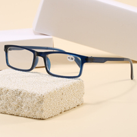 Lunettes de lecture classiques rectangulaires à petite monture pour femmes et hommes