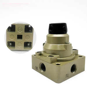 Commutateur manuel rotatif pneumatique 4 voies à faible coût, personnalisable OEM - Product Image 6