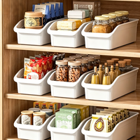 Koelkast opbergbox, voedselveilige PP plastic sorteerorganizer, keukenaccessoires, fruit, groenten, huishoudelijke snacks