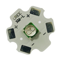 Diode électroluminescente UVA noire, Module de puce LED 5050 SMD, 365nm, 380nm, 390nm, 395nm, 405nm, avec carte PCB cooper star
