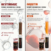 Crème aux spicules d'éponge, microcristal, peeling, traitement de resurfaçage de la peau, anti-rides, lifting, raffermissant, rajeunissant pour salon de beauté