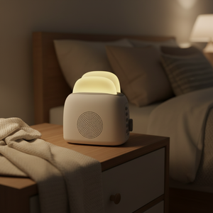 Nuovo Arrivo: Altoparlante Lampada BT 3 <span class=keywords><strong>in</strong></span> 1 con Macchina del Rumore <span class=keywords><strong>Bianco</strong></span> per Dormire, Adorabile Macchina del Suono per il Sonno - Product Image 6