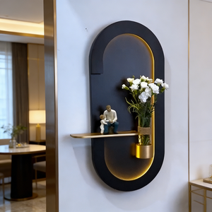 Nuova Decorazione Murale 3D Personalizzata, Arte Creativa in Arenaria Irregolare con LED, Dipinto da Parete per Arredamento Casa - Product Image 4