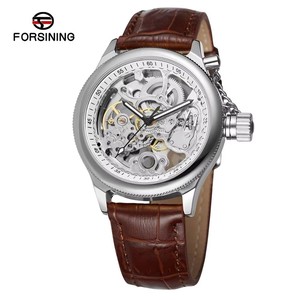 For Custom Leather <b>Skeleton</b> Mens Sports Mechanical <b>Watch</b> with Power Reserve New <b>Automatic</b> - Product Image 4