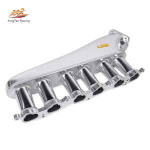 Collecteur d'admission d'air froid pour Toyota <span class=keywords><strong>Supra</strong></span> <span class=keywords><strong>MK3</strong></span> Aristo 1jz-gte Collecteur d'admission en aluminium 90mm Corps de papillon - Product Image 6