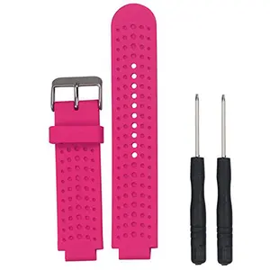garmin 735xt gps Suppliers-ShanHai Silicone Replacement Wrist Watch Band for Garmin Forerunner 235 620 735XT 220 Come With Tool Kit