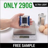 Baliza Solar Inteligente Sincronizada de Aluminio con Control Inalámbrico GPS para Sistemas Inteligentes de Carreteras