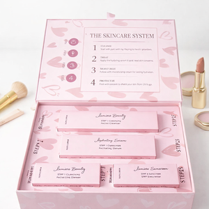 Caja de Empaque Cosmético de Lujo Personalizada, Caja Rígida en Forma de Libro con Inserto para Productos de Belleza, Logotipo Personalizado, Directo de Fábrica - Product Image 2