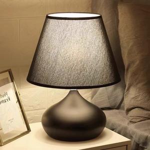 Nordic Style Modern Minimalist Table Lamp Warm Romantic <b>Black</b> Ambient <b>Light</b> Touch-Sensitive Dimming for Home Living Room - Product Image 5