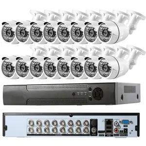 תמיכת WDR 1080P 16CH אבטחת CCTV המצלמה מערכת CCTV AHD DVR קיט