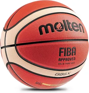 FIBA Official Match Basketball Molten GG7X/GL7X/GP7X/GT7X/GM7X/GW7/GF7X/GS7X/GG6X/GM6X/GW6/GG6/GG5/GW5 Size 7 Basketball Balls