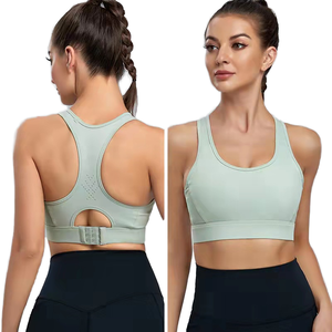 บราออกกำลังกายสำหรับผู้หญิง ไซส์ S-4XL ผ้าตาข่ายระบายอากาศ กันกระแทก ยกกระชับ สำหรับวิ่ง โยคะ ยืดได้สี่ทิศทาง แห้งเร็ว จากโรงงาน OEM - Product Image 1