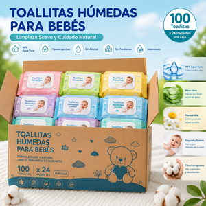 Toallitas Orgánicas para Bebé, a Base de Plantas, Naturales, Suaves, Limpieza Delicada, Ecológicas, Cuidado de la Piel - Product Image 6