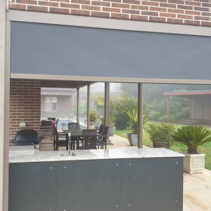 Coupe-vent et imperméable, tissu motorisé électrique, stores roulants d'extérieur bon marché - Product Image 4