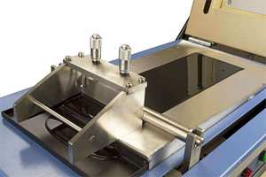 Equipo de Recubrimiento Automático de Laboratorio con Cuchilla de Precisión y Calentamiento Inferior para la Fabricación de Láminas de Electrodos de Baterías de Litio - Product Image 3